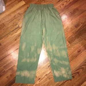 Vintage Olive Green Landau Baggy Pants